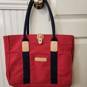 Dooney & Bourke Red Canvas Bag
